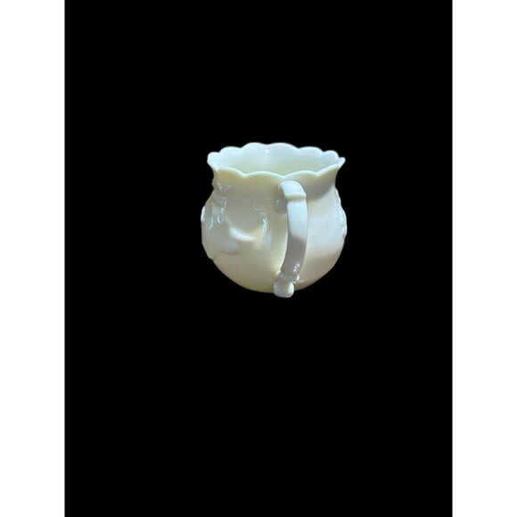 Vintage Ivory China Creamer/ Pitcher Irish Folklore Musical Mermaid & Shamrocks - Picture 3 of 12